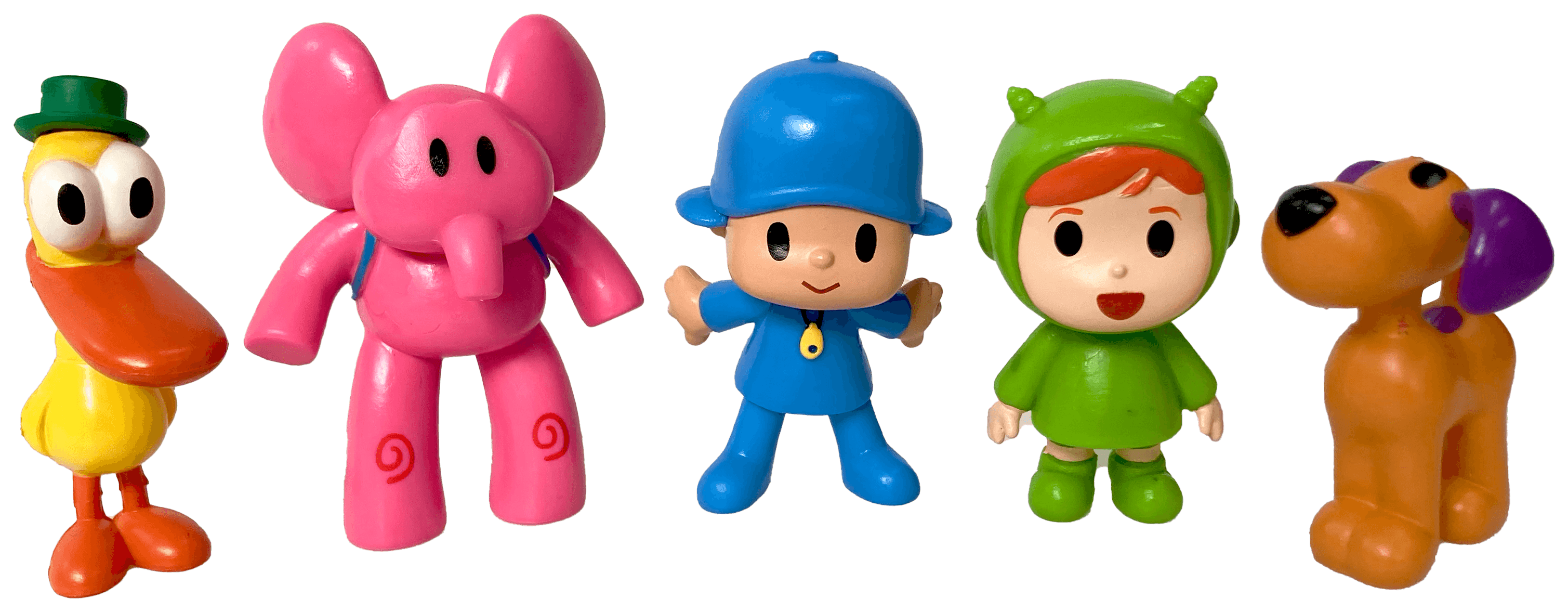 Set 5 Figurine Pocoyo - Nitzi.ro