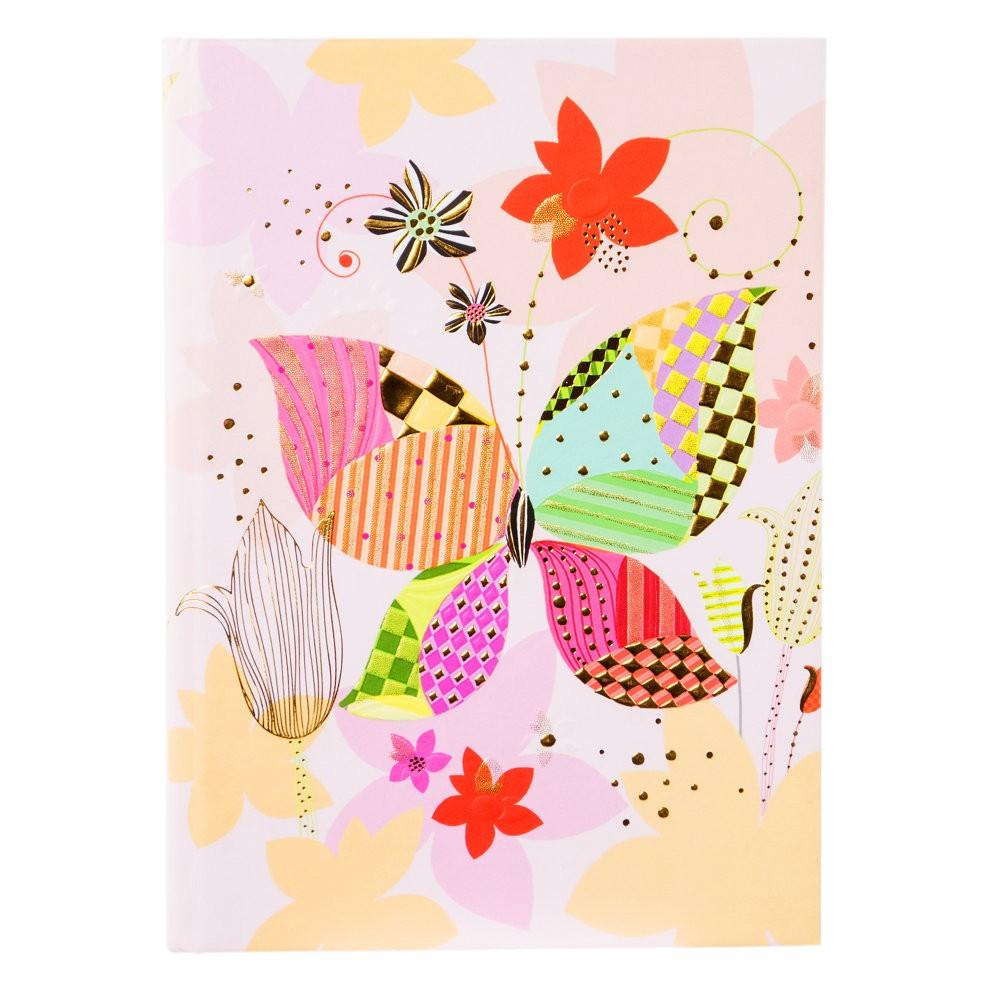 Agenda A5 embosata Peers Butterfly - Nitzi.ro