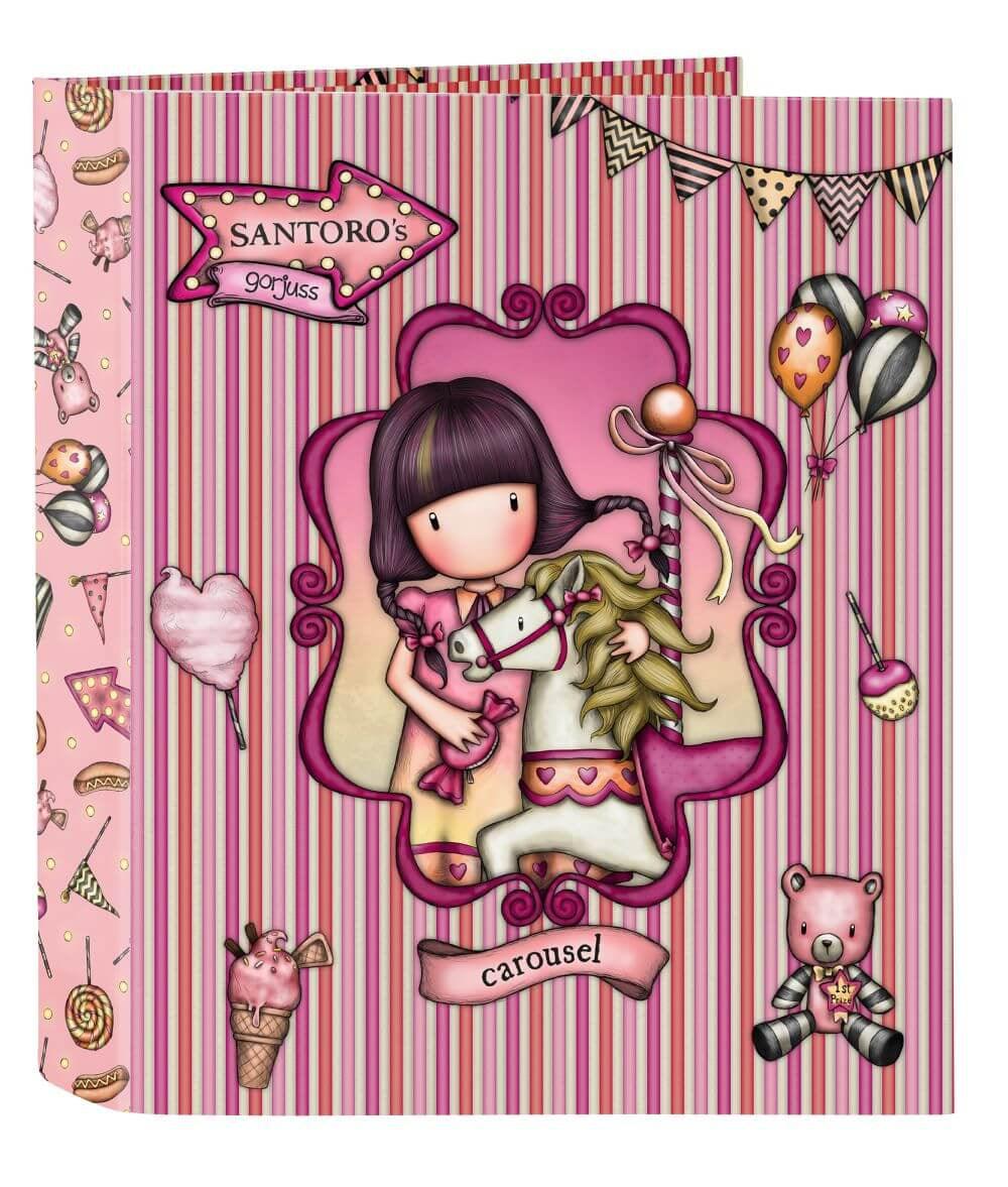 Biblioraft A4 Gorjuss Carousel - Nitzi.ro