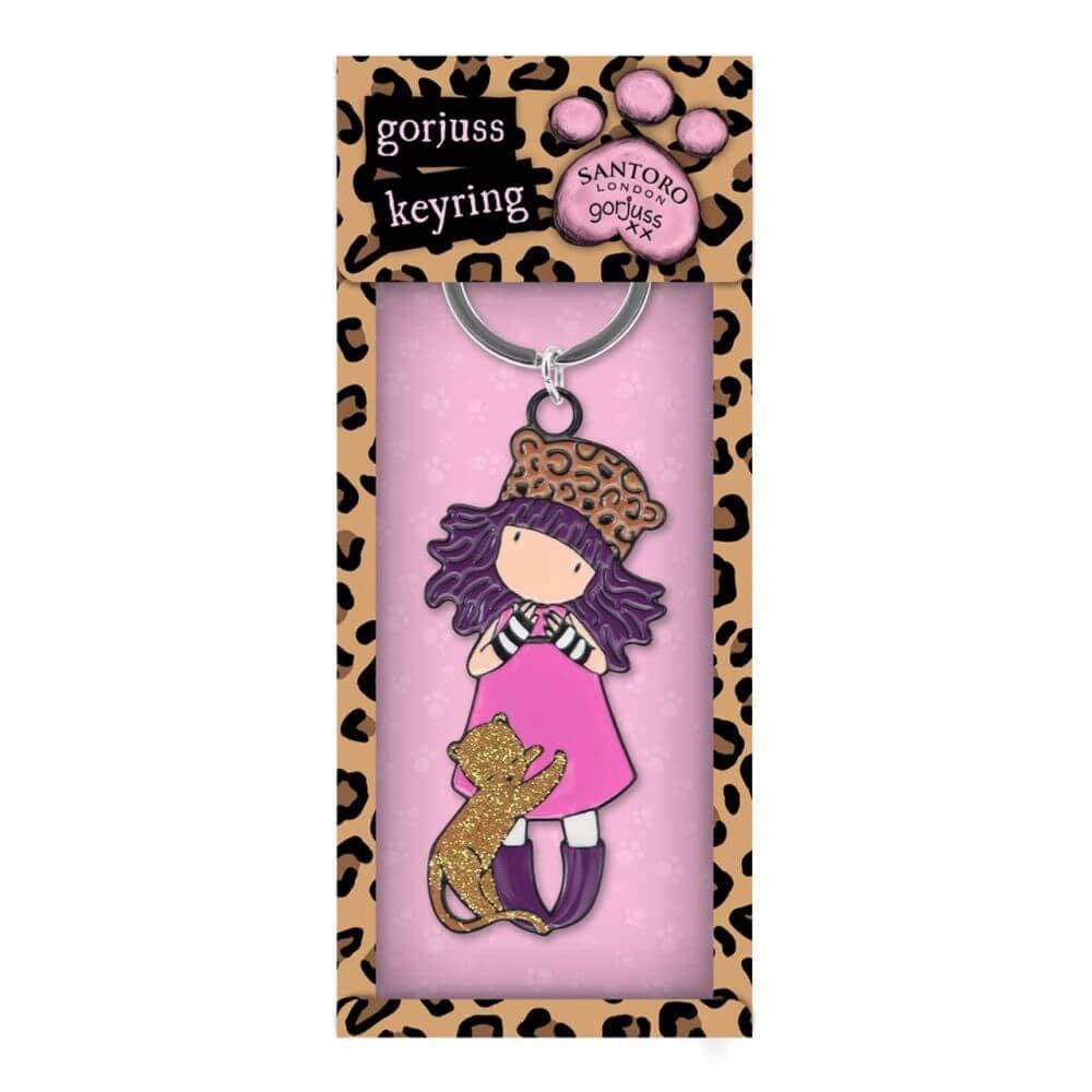 Breloc metalic in cutie cadou GorjussPurrrrrfect Love - Nitzi.ro