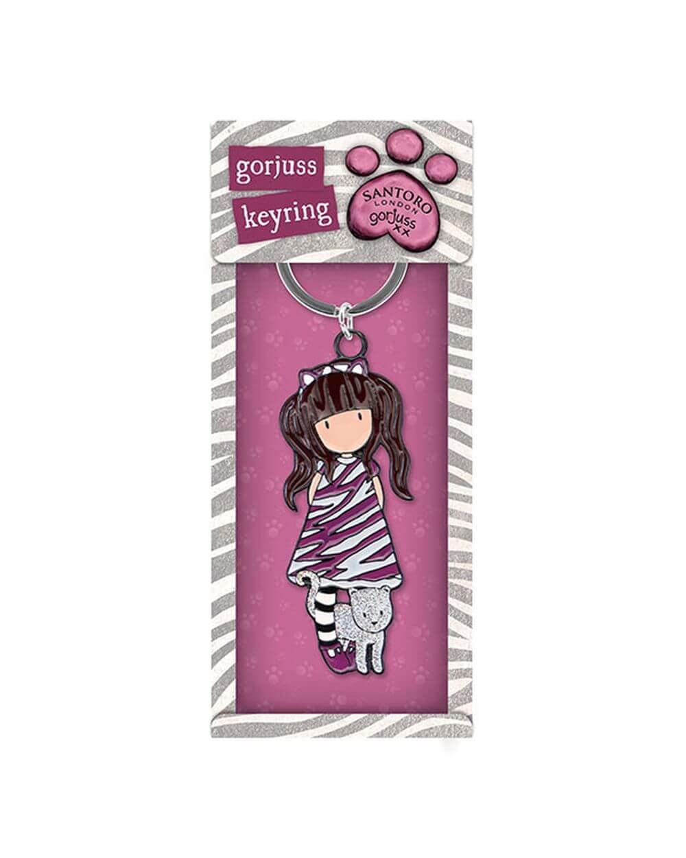 Breloc metalic in cutie cadou GorjussRuby Wild - Nitzi.ro