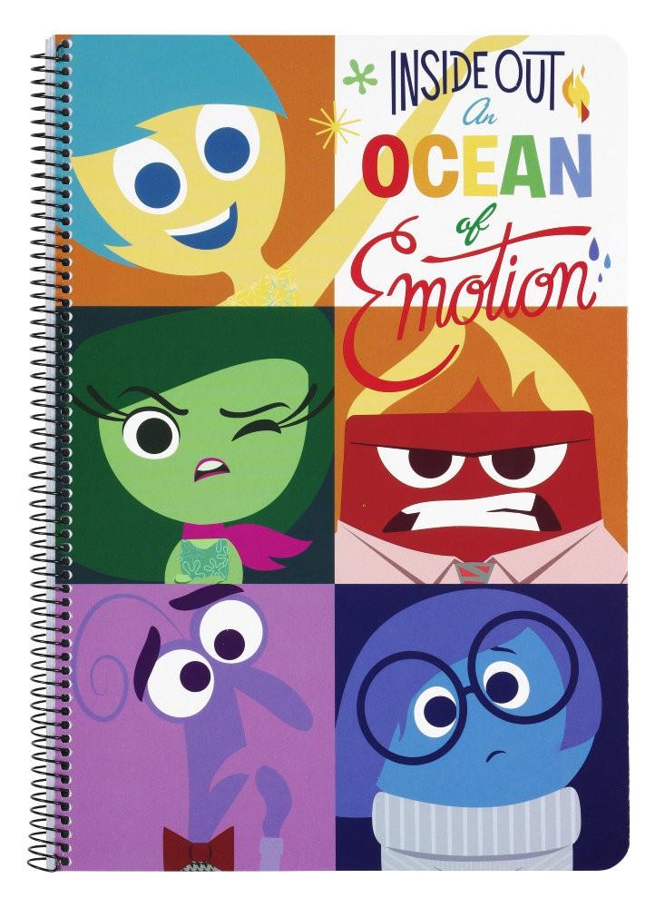Caiet A4 Inside Out cu spira - Nitzi.ro