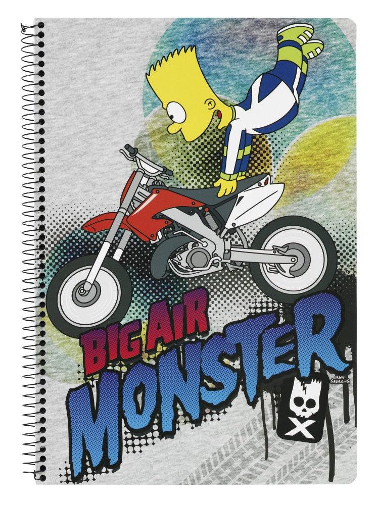 Caiet A4 The Simpsons A4 - Nitzi.ro