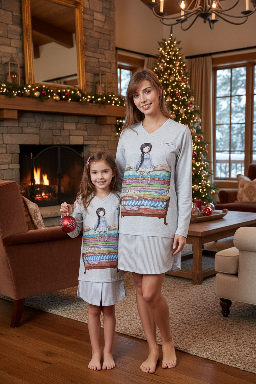 Camasa noapte de dama Gorjuss The Princess And The Pea