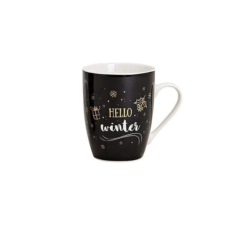 Cana portelan model Craciun 300 ml - Nitzi.ro