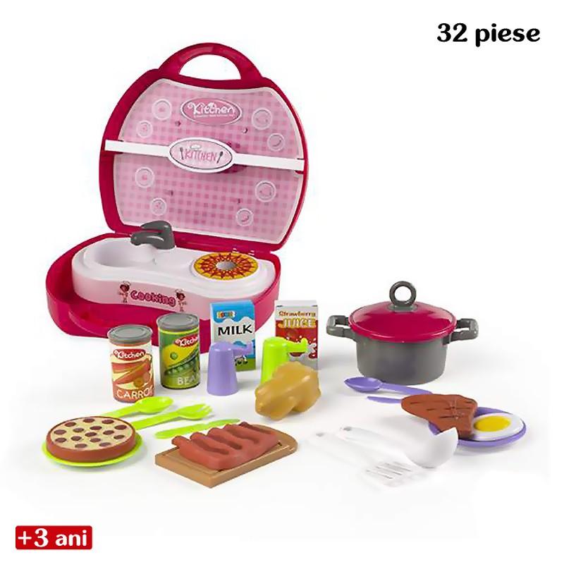 Jucarie de rol Gentuta cu set de bucatarie - Nitzi.ro