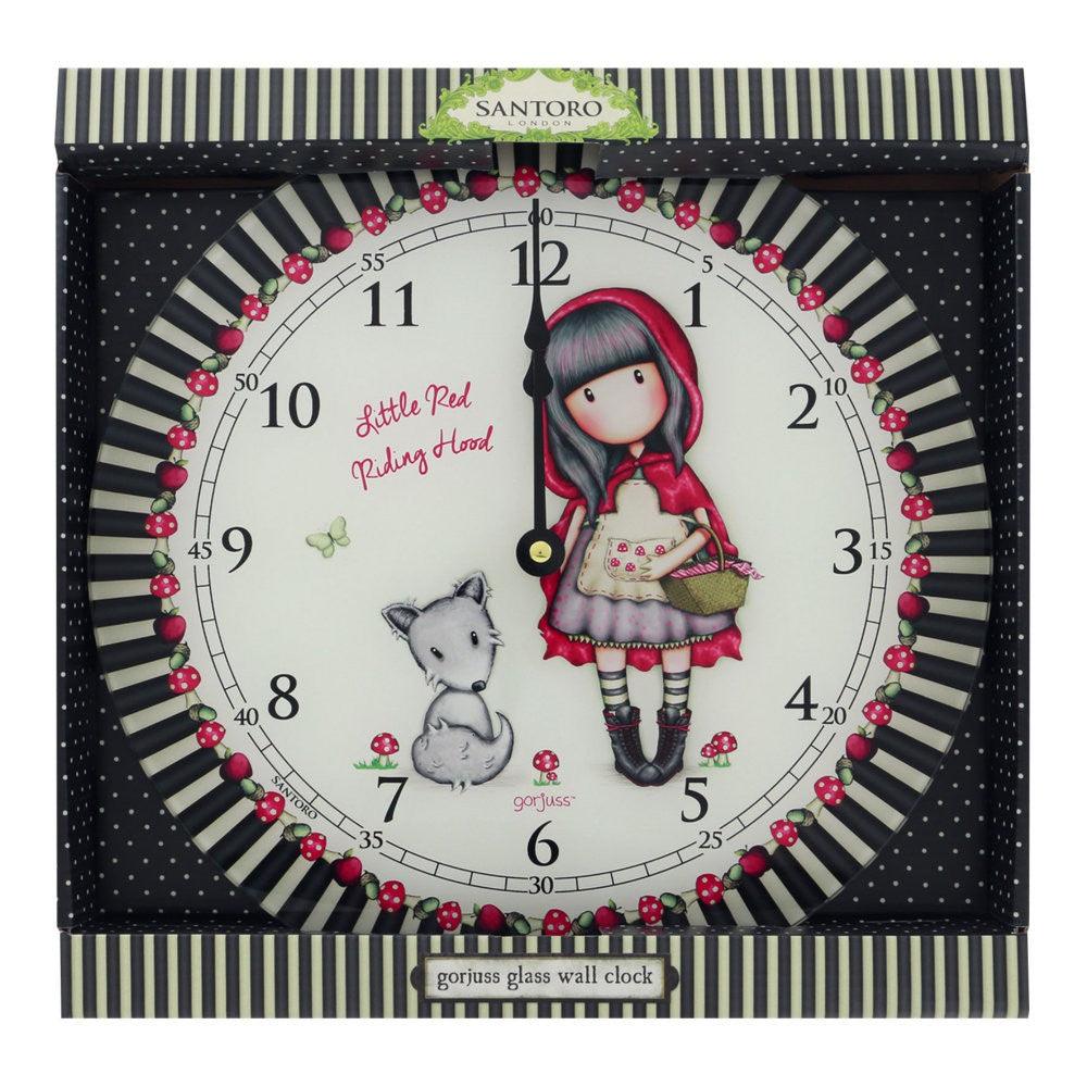 Ceas de perete Gorjuss Little Red Riding Hood - Nitzi.ro
