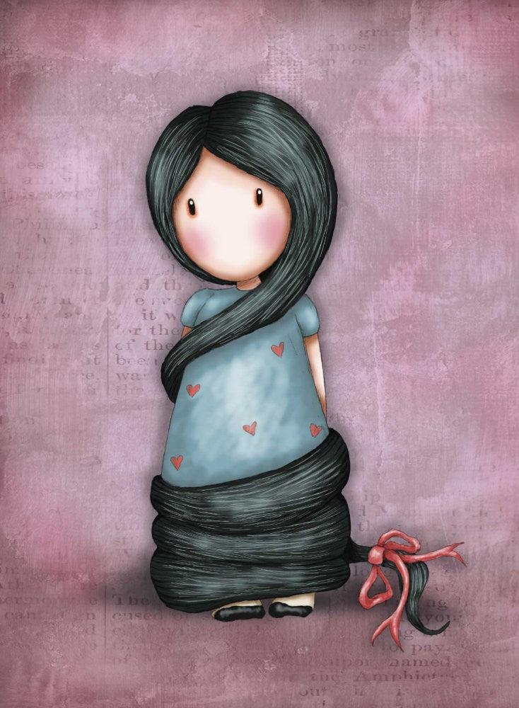 Felicitare Gorjuss Rapunzel - Nitzi.ro