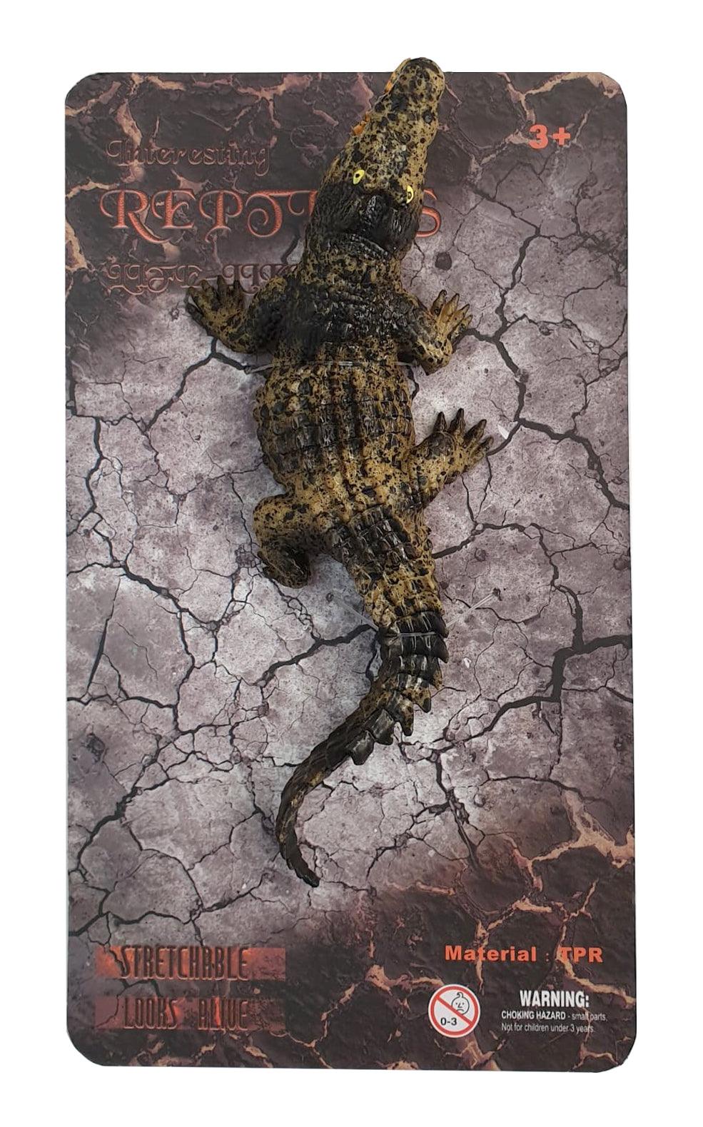 Figurina elastica Crocodil - Nitzi.ro