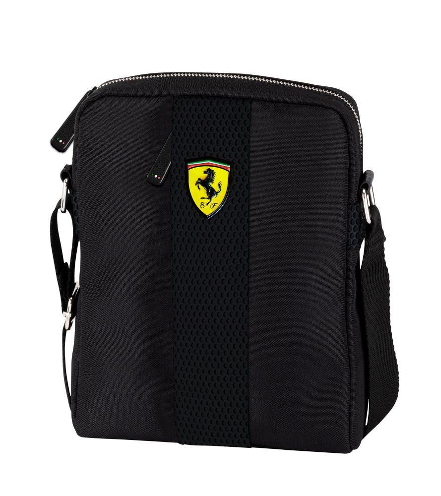 Geanta crossover Ferrari neagra - Nitzi.ro