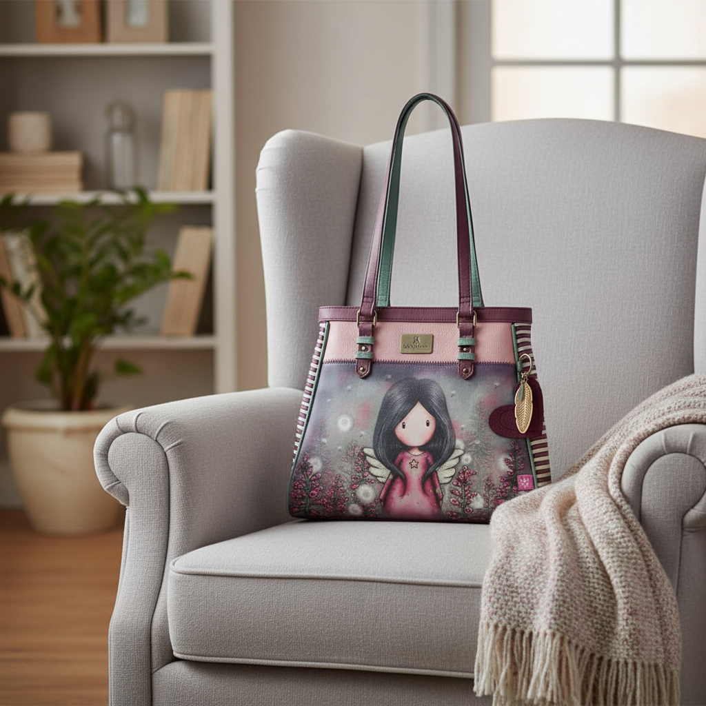 Geanta fashion Gorjuss Little Wings