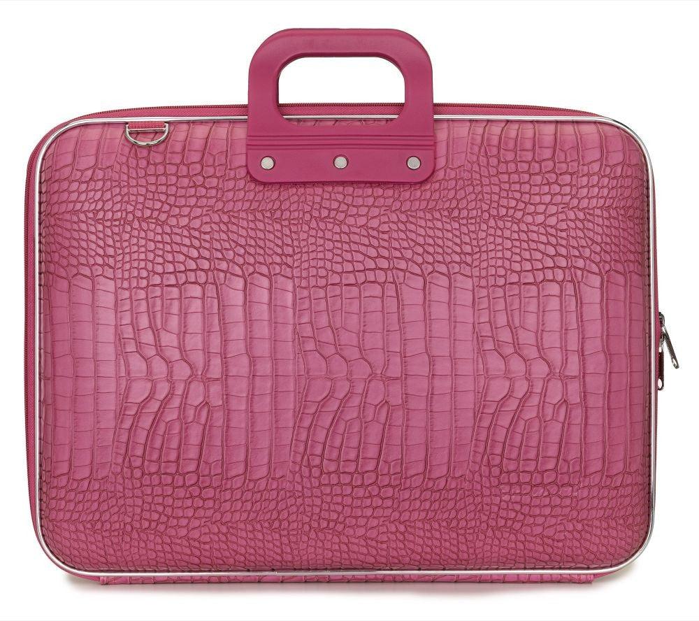 Geanta laptop 17 in Cocco roz inchis - Nitzi.ro