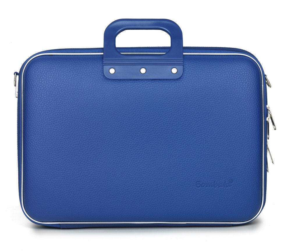 Geanta laptop 15,6 in Business Classic albastru cobalt - Nitzi.ro