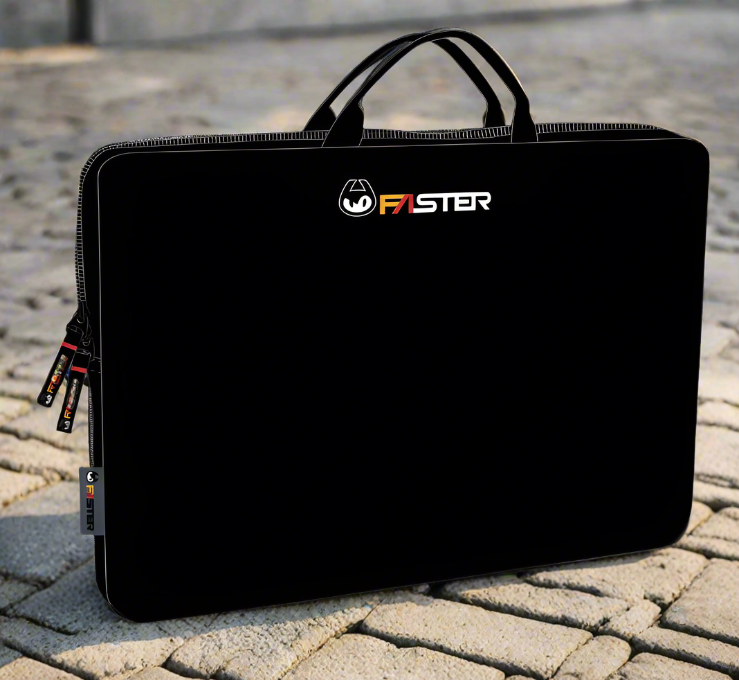 Geantă slim pentru laptop de 15 inch FASTer – ideală pentru naveta zilnică sau călătorii de afacer