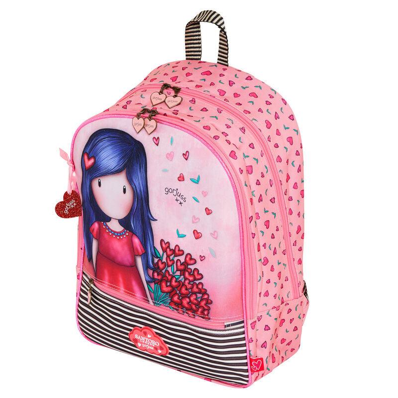 1045gj04-rucsac-fete-roz-Gorjuss Love Grows - Nitzi.ro