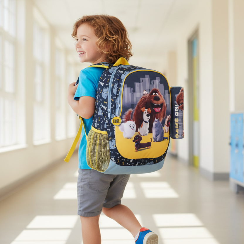 Rucsac pentru scoalar The Secret Life Of Pets