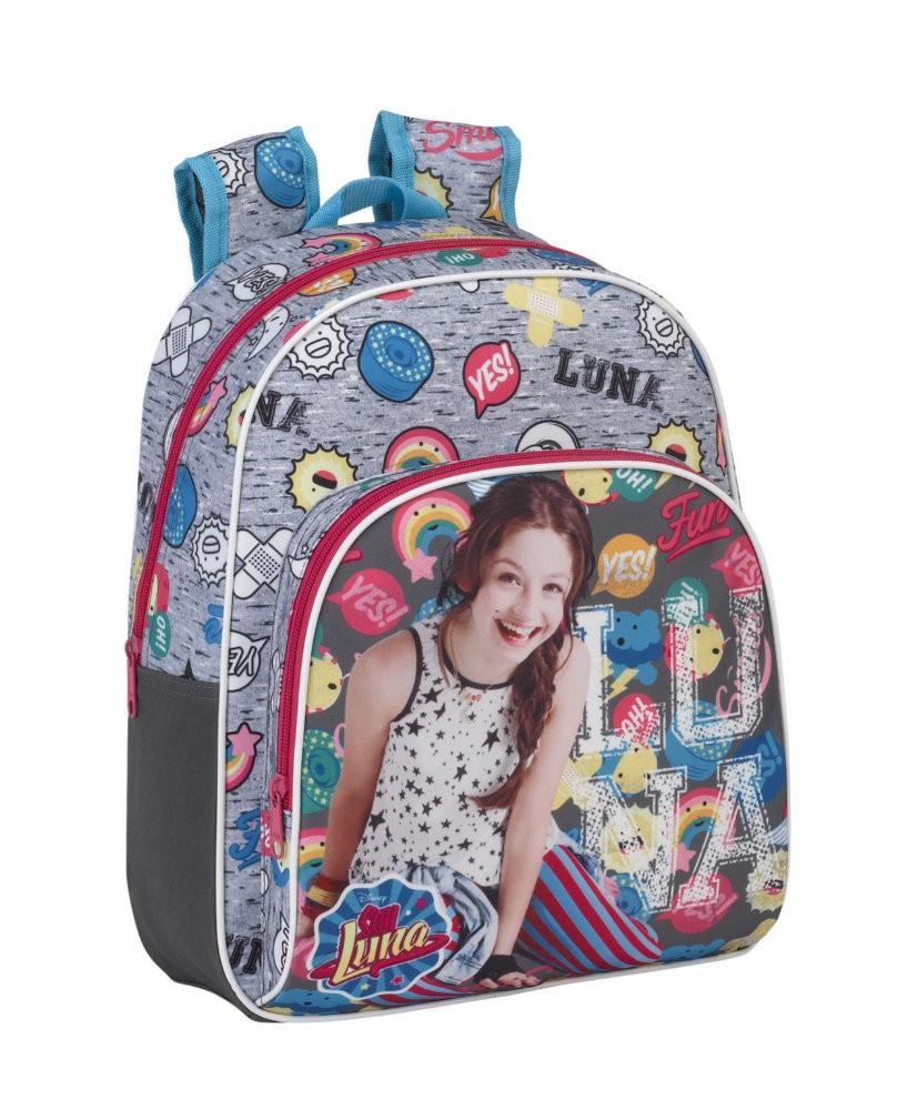 Rucsac clasa zero Soy Luna gri - Nitzi.ro