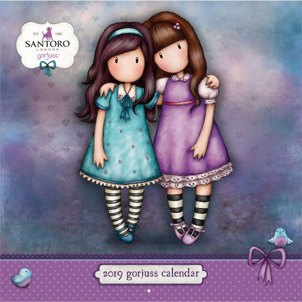 Calendar perete Gorjuss 2019 Friends Walk Together - Nitzi.ro