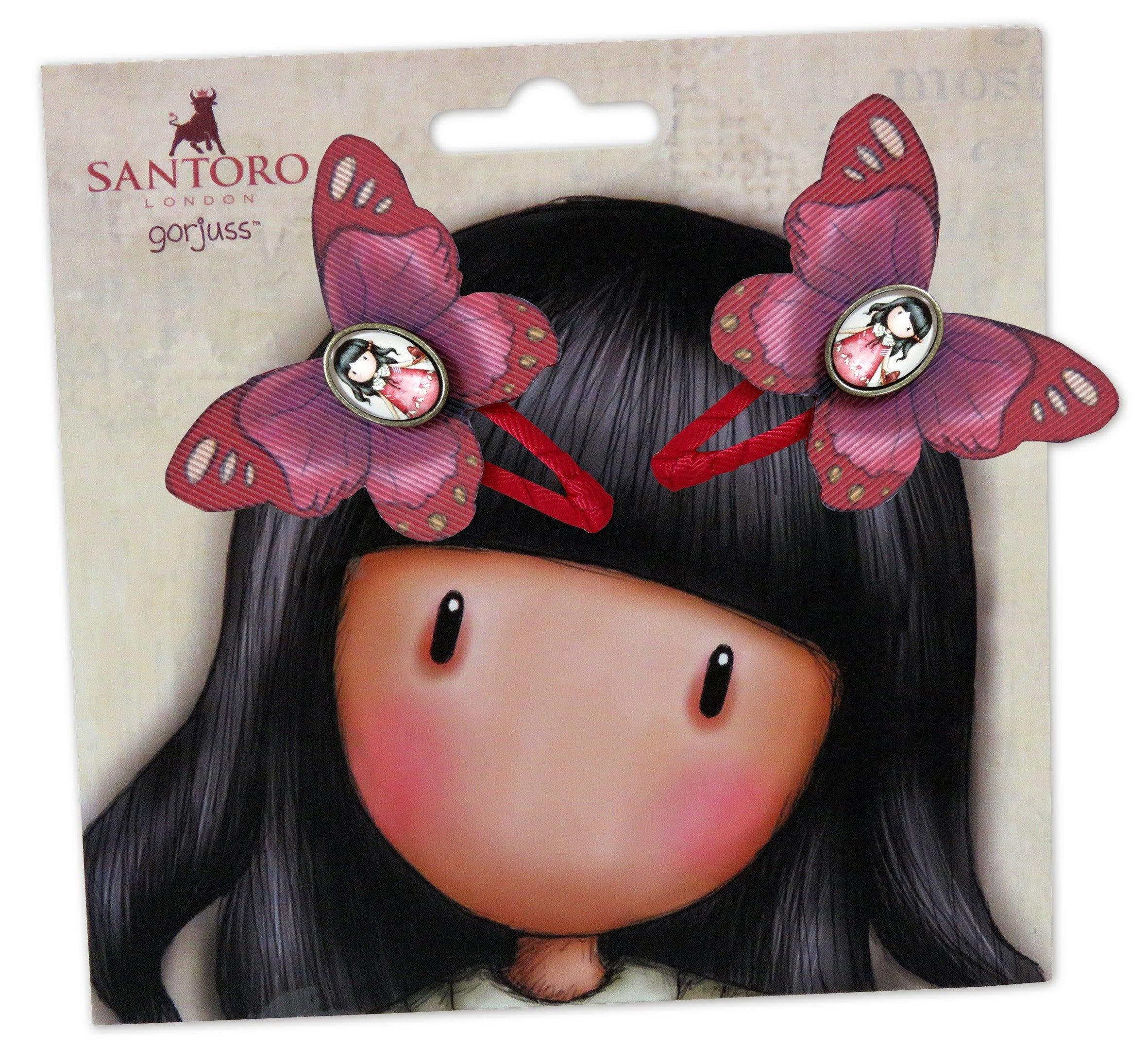 Set agrafe pentru par Santoro Gorjuss - Time to Fly - Nitzi.ro