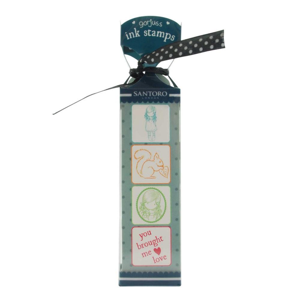 Set stampile Santoro Gorjuss You Brought Me Love - Nitzi.ro