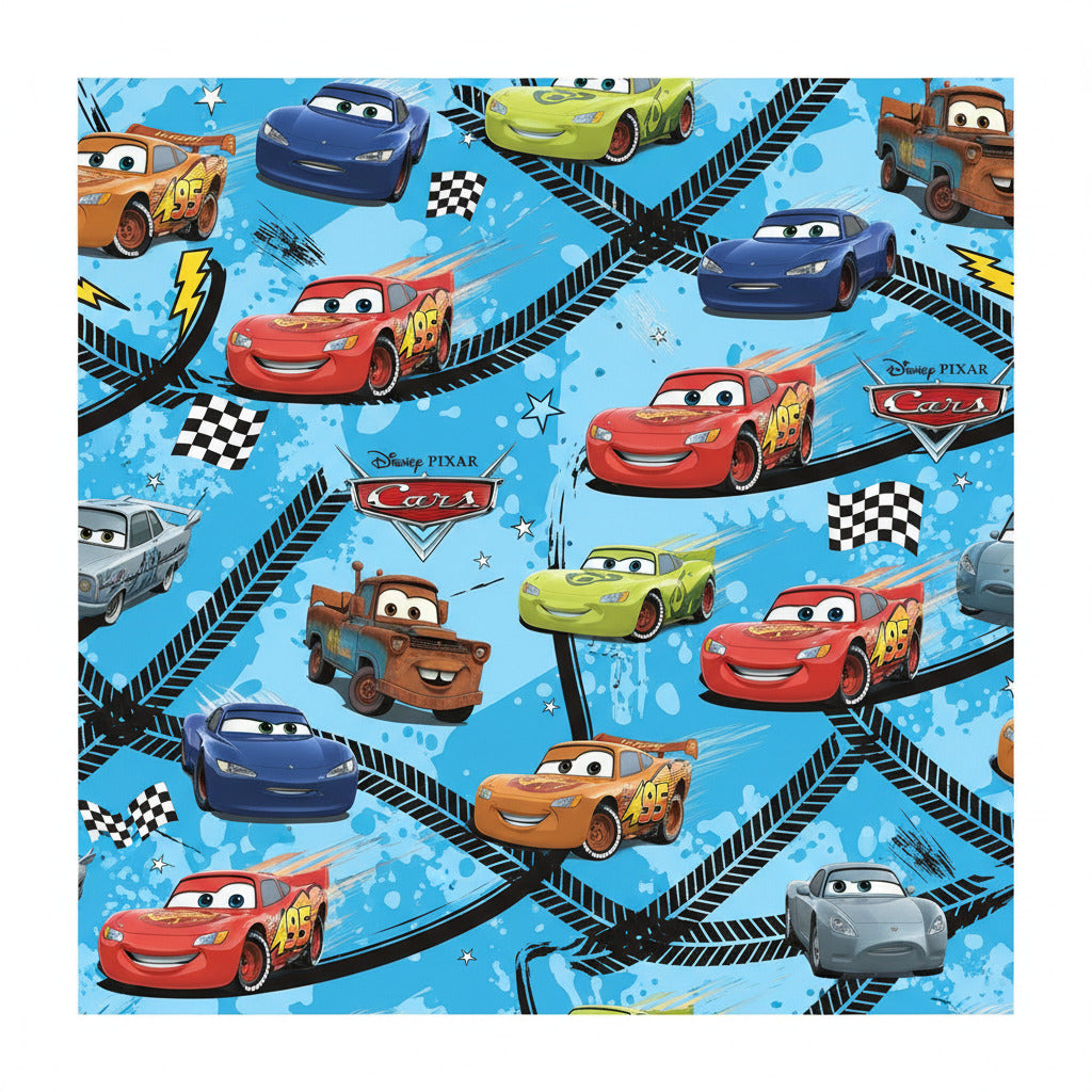 Hartie pentru cadouri Cars Disney 200 x 70 cm - Nitzi.ro