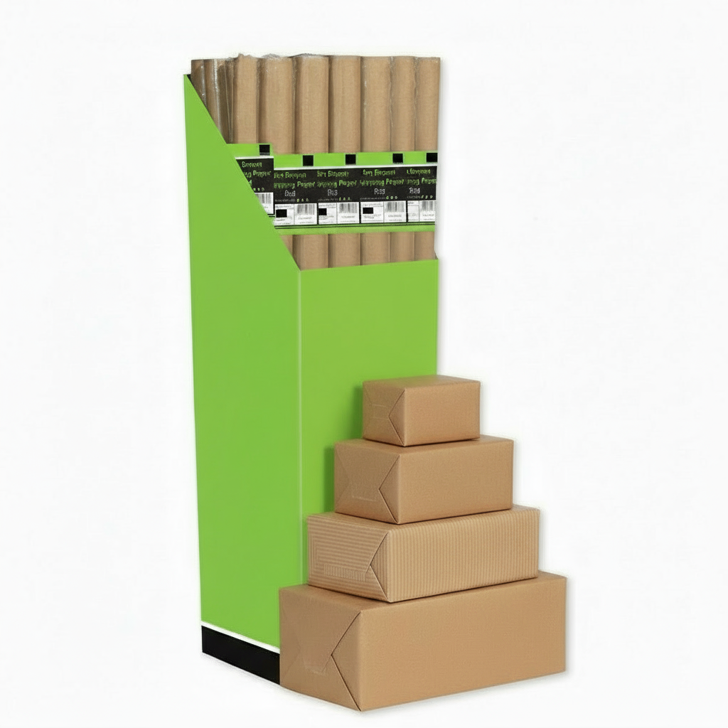 Hartie pentru cadouri Kraft, maron 5 m