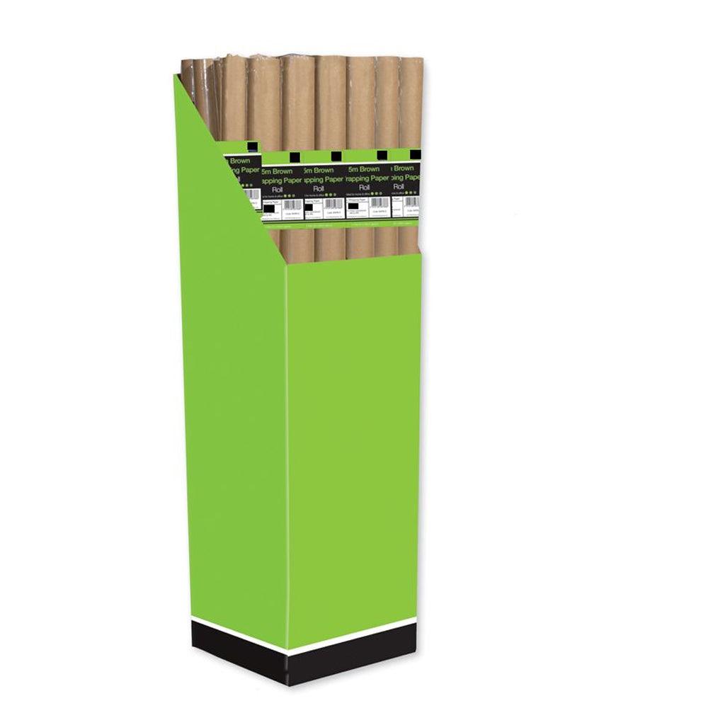 Hartie pentru cadouri Kraft, maron 5 m - Nitzi.ro