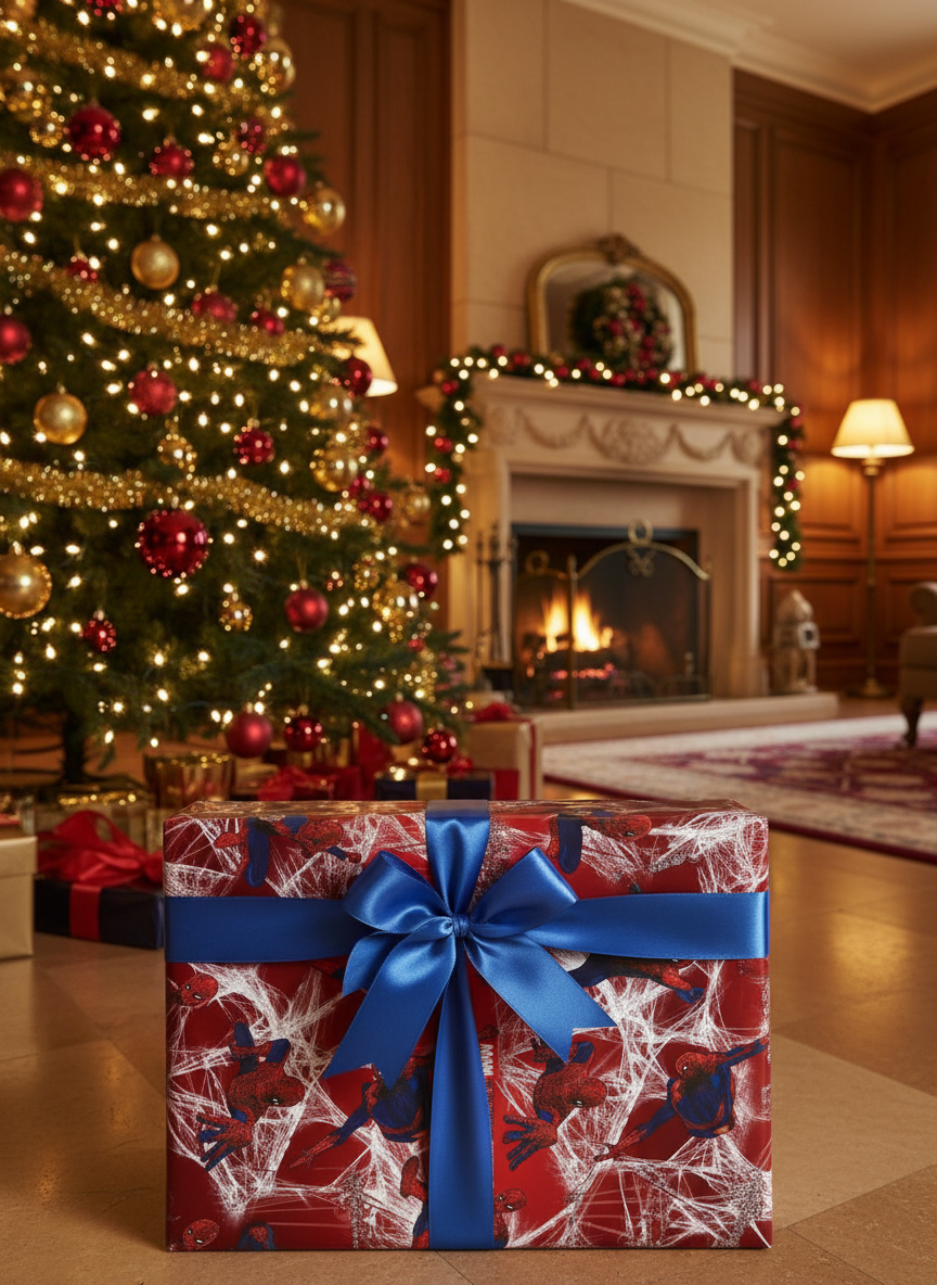 Hartie pentru cadouri Spiderman 200 x 70 cm