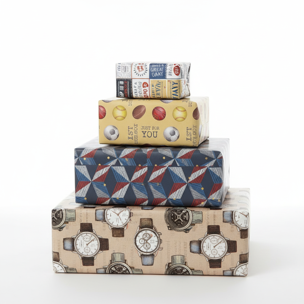 Hartie de impachetat model masculin 3 m