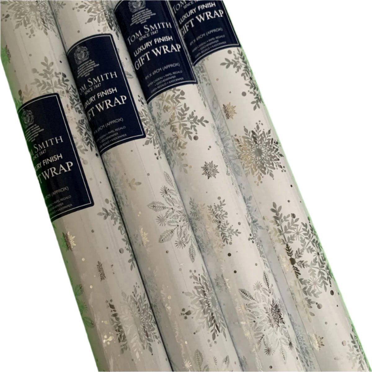 Hartie de impachetat model Tom Smith Ice Sparkle 4 m - Nitzi.ro