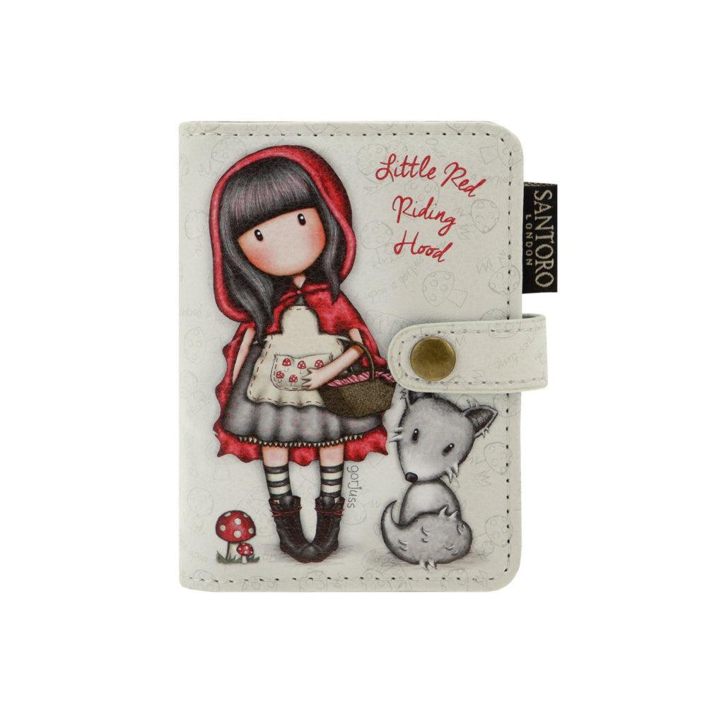 Portofel pentru carduri Gorjuss Little Red Riding Hood - Nitzi.ro