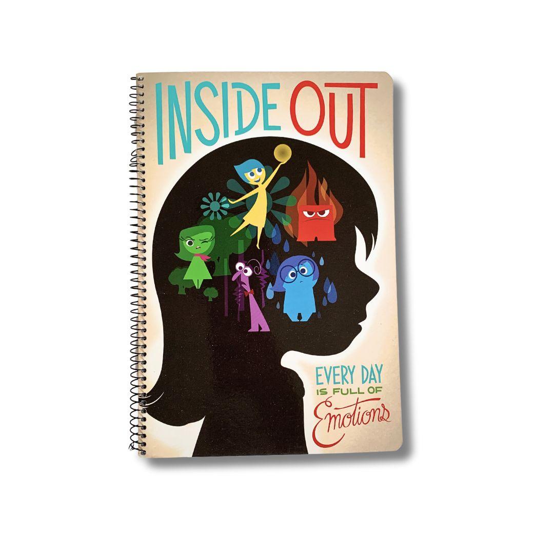 Caiet A4 Inside Out cu spira - Nitzi.ro