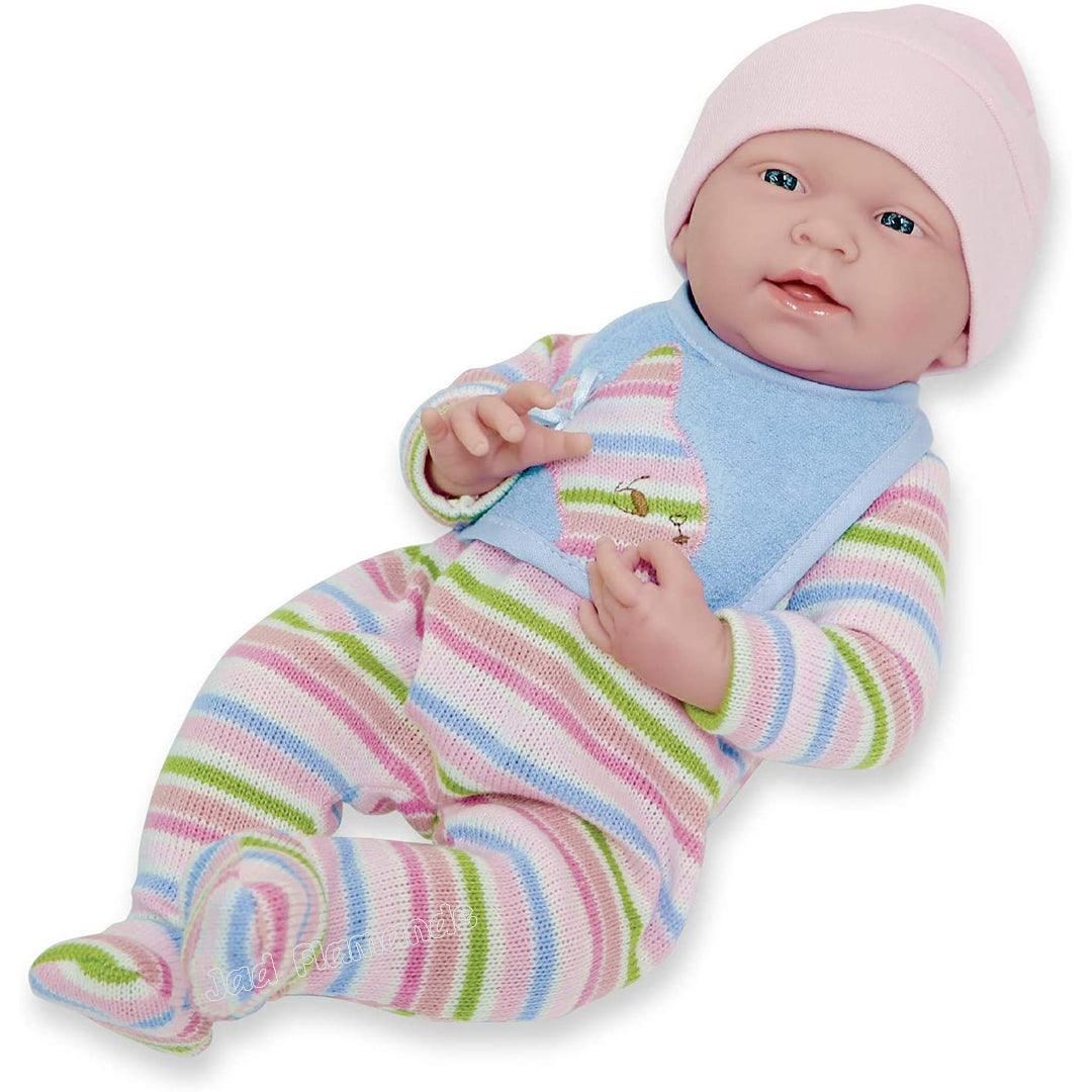 Papusa Bebe fetita nou-nascut in costumas in dungi - Nitzi.ro