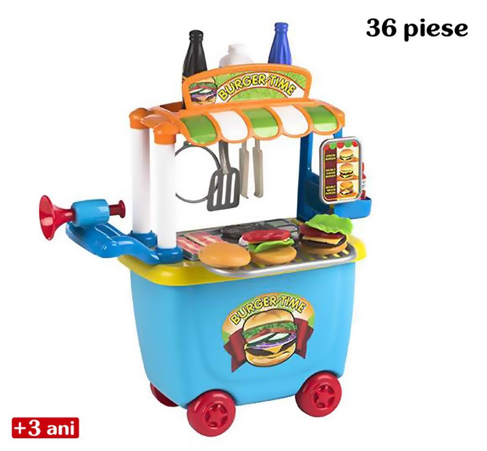 Jucarie de rol Carucior de hamburgeri - Nitzi.ro