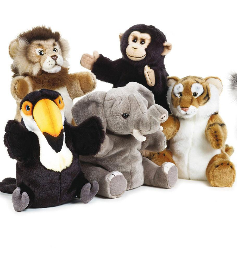 Jucarie din plus National Geographic Marioneta 26-28 cm