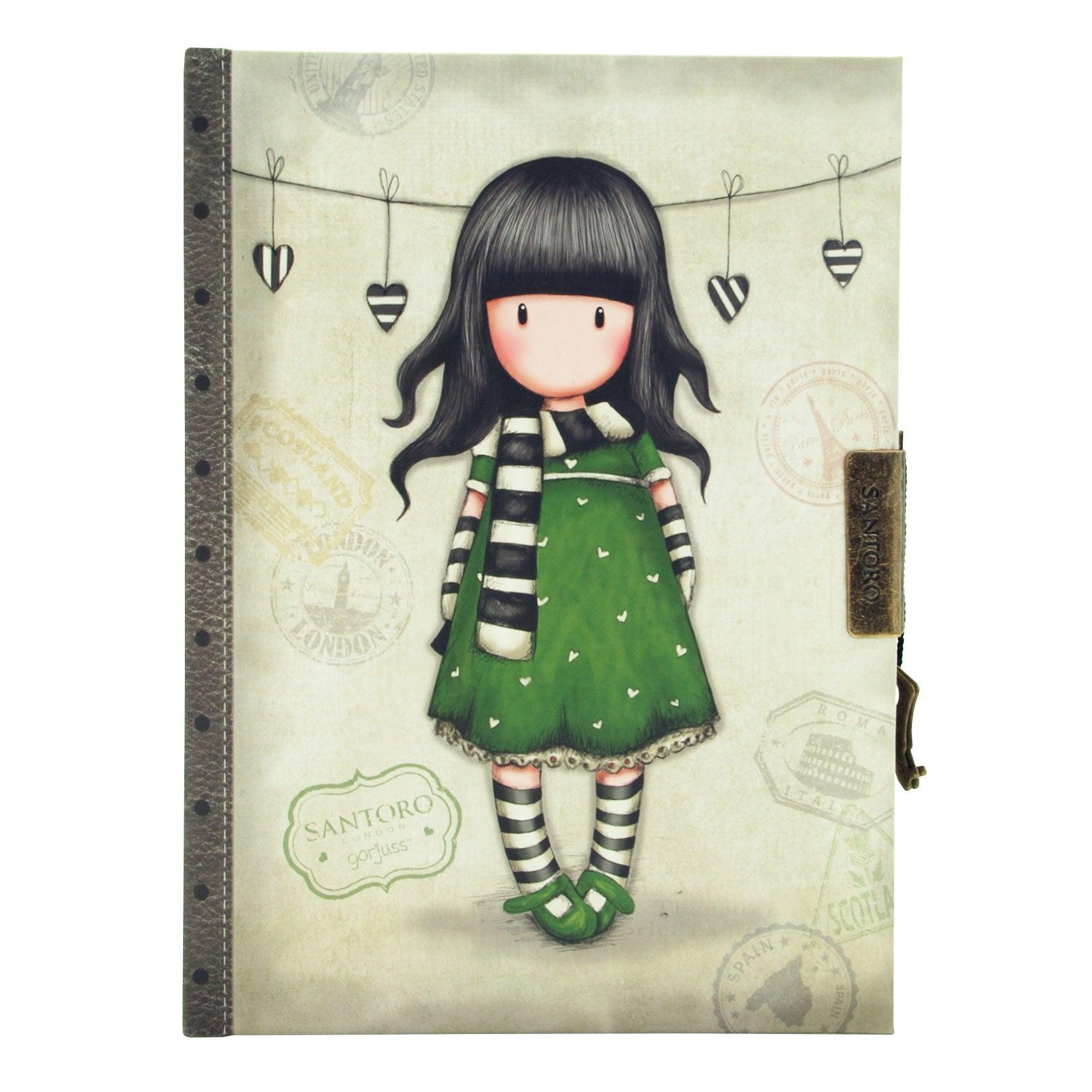 Jurnal cu cheie Gorjuss The Scarf - Nitzi.ro