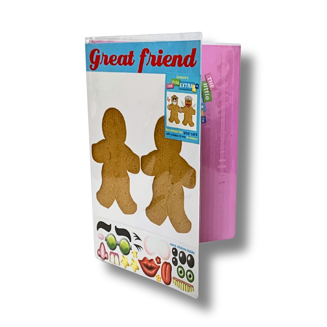 Felicitare amuzanta Little Extra Ginger cookie