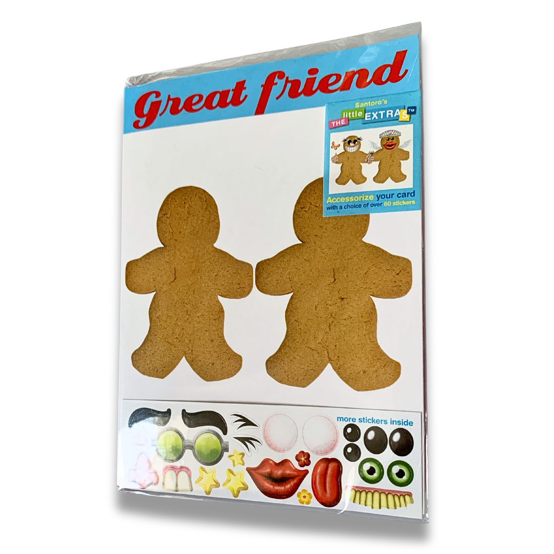 Felicitare amuzanta Little Extra Ginger cookie