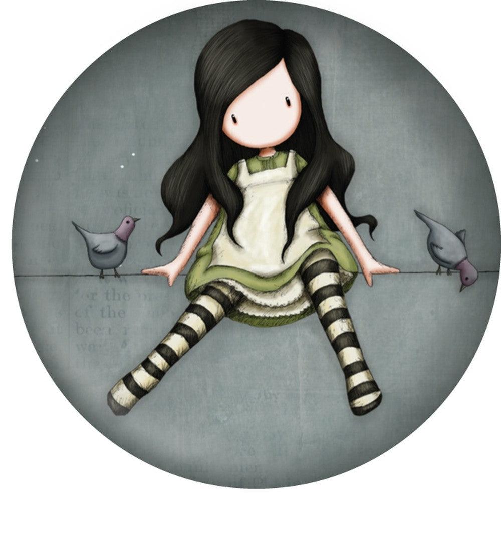 Magnet Santoro Gorjuss - On Top of the World - Nitzi.ro