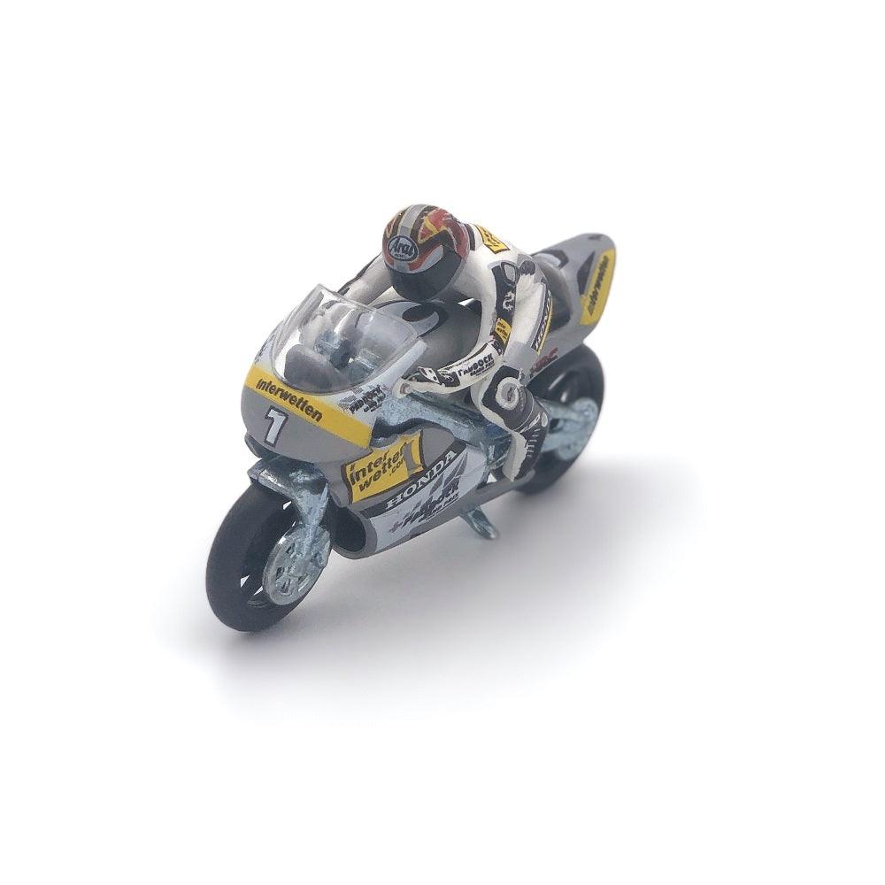Motocicleta metalica cu pilot jucarie - Nitzi.ro