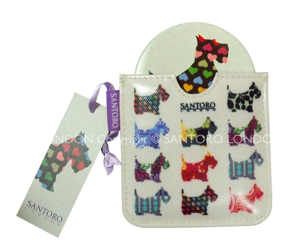 Oglinda de buzunar Santoro Scottie Dogs - Nitzi.ro