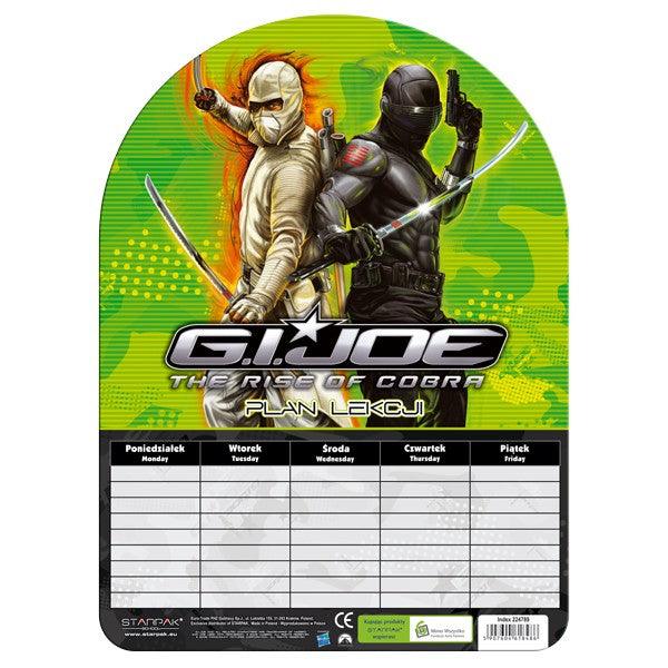 Orar scolar A5 G.I.Joe - Nitzi.ro