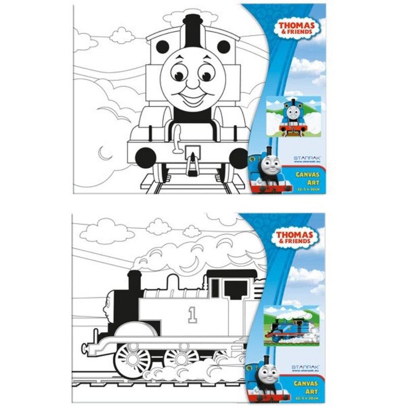 Pictura pe panza pentru copii Thomas 22,5X30 cm - Nitzi.ro
