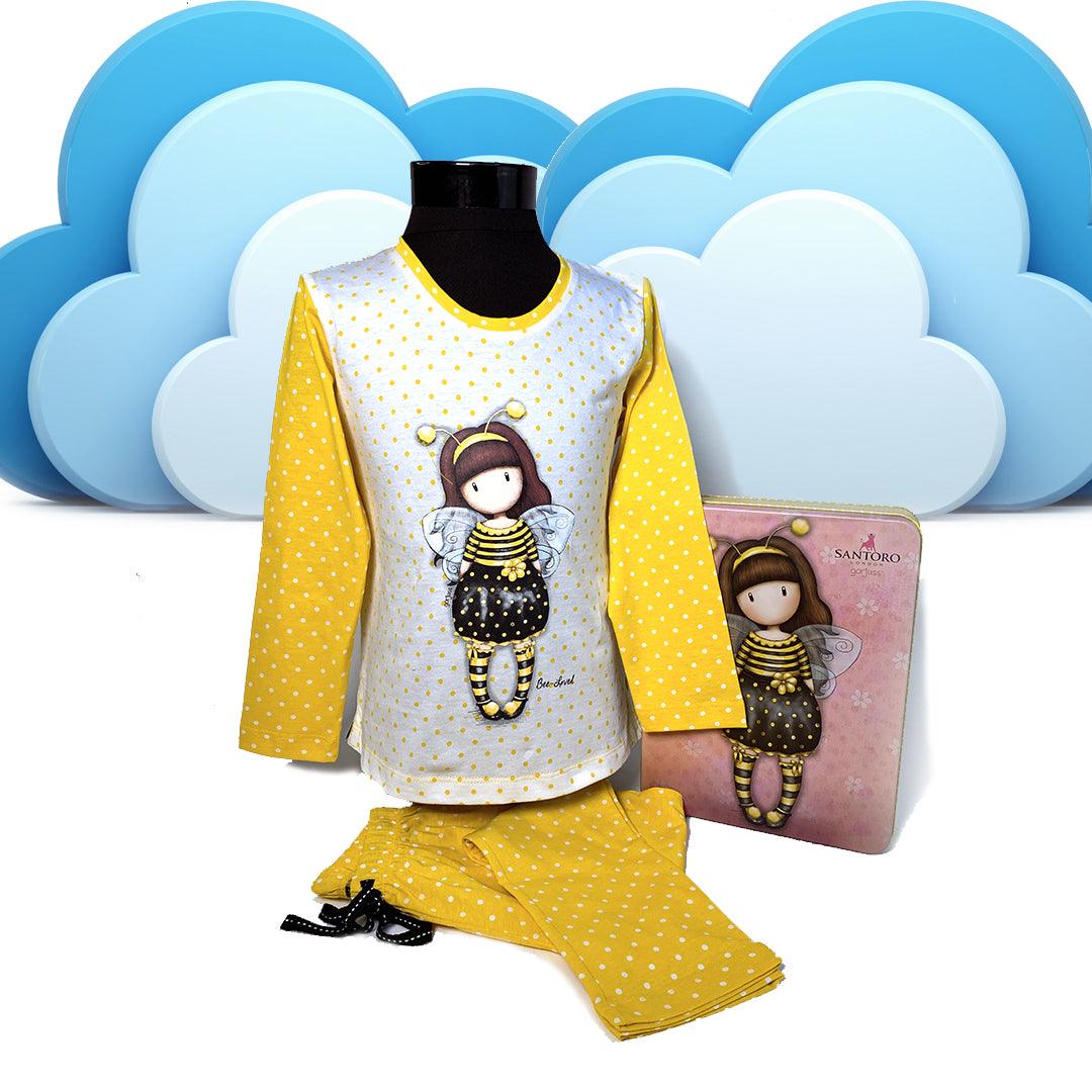 Pijama pentru copii Gorjuss Bee Loved, lungi - Nitzi.ro