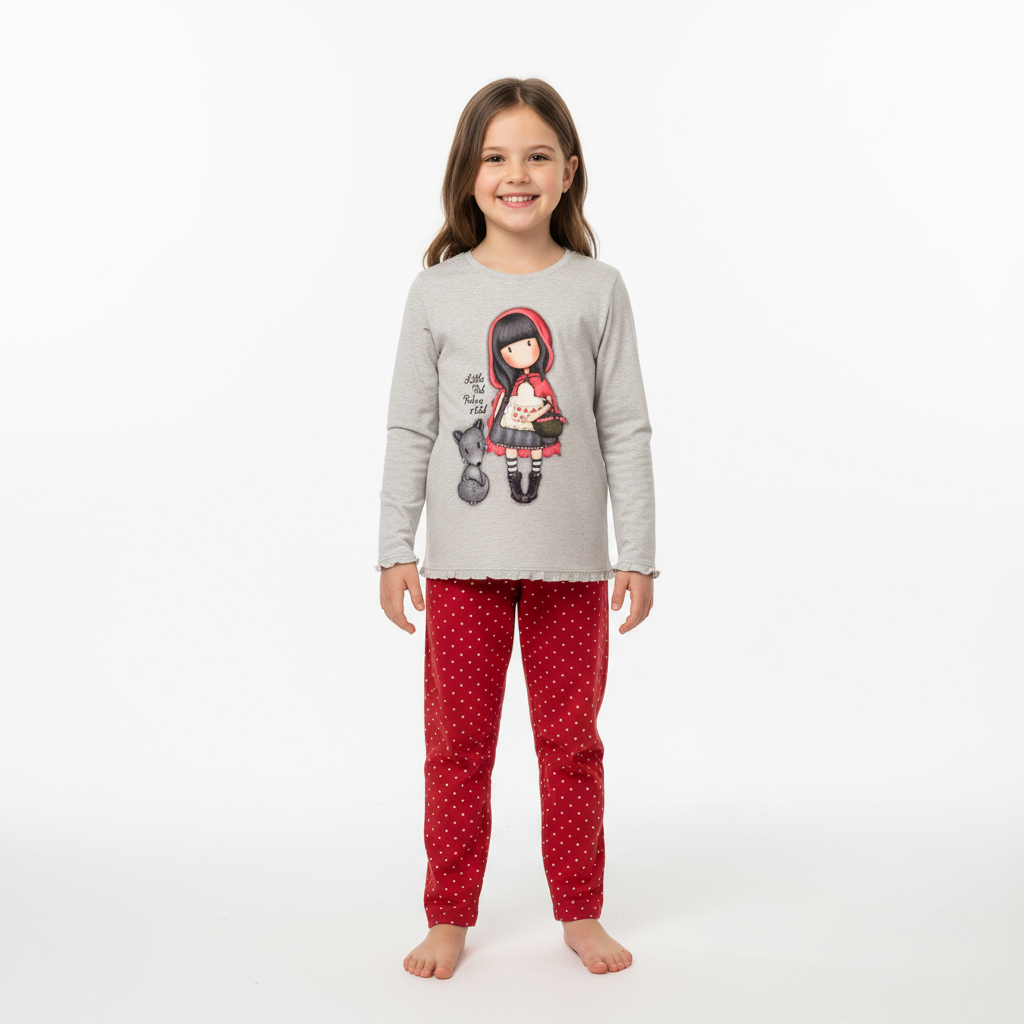 Pijama pentru copii Gorjuss Little Red Riding Hood
