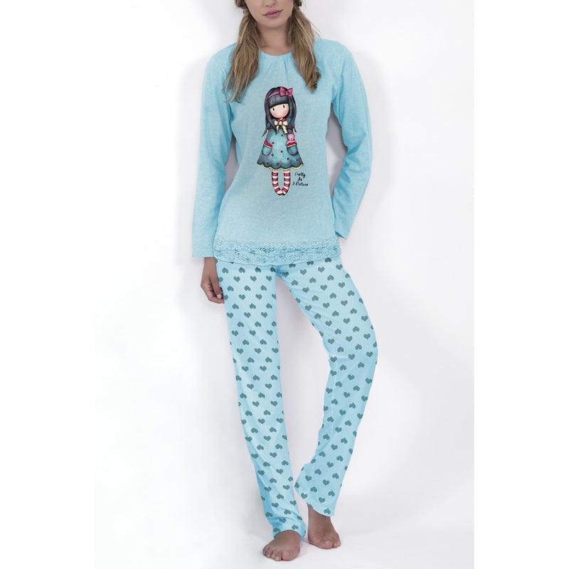 Pijama dama Gorjuss Pretty as a Picture lunga - Nitzi.ro