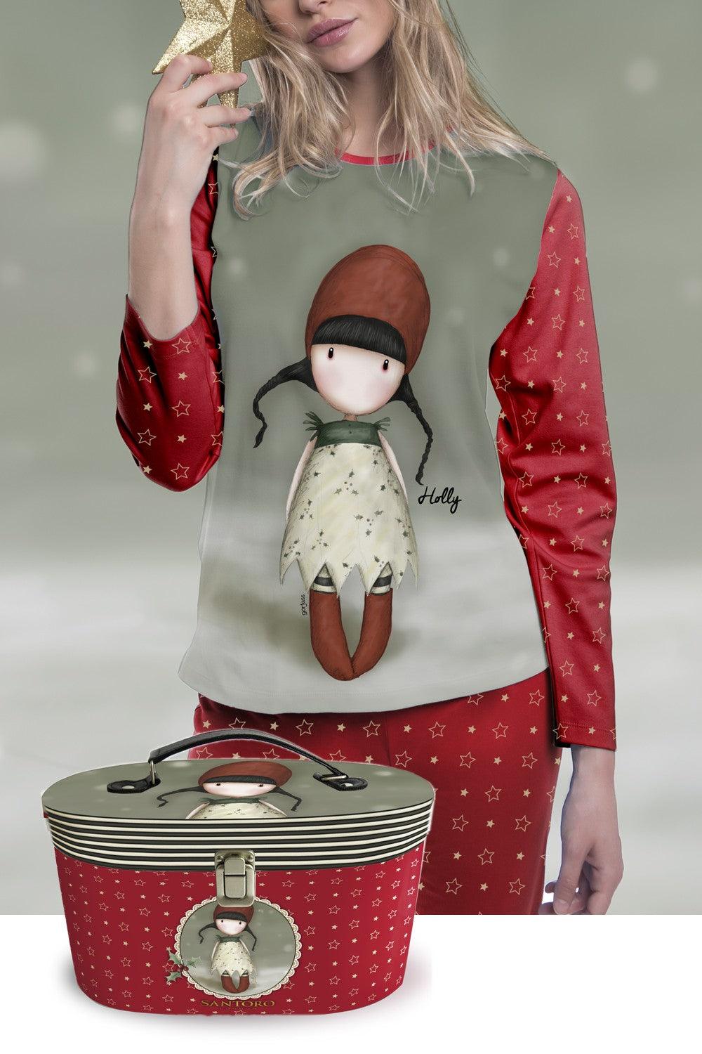 Pijama pentru fete Santoro Gorjuss Holly - Nitzi.ro