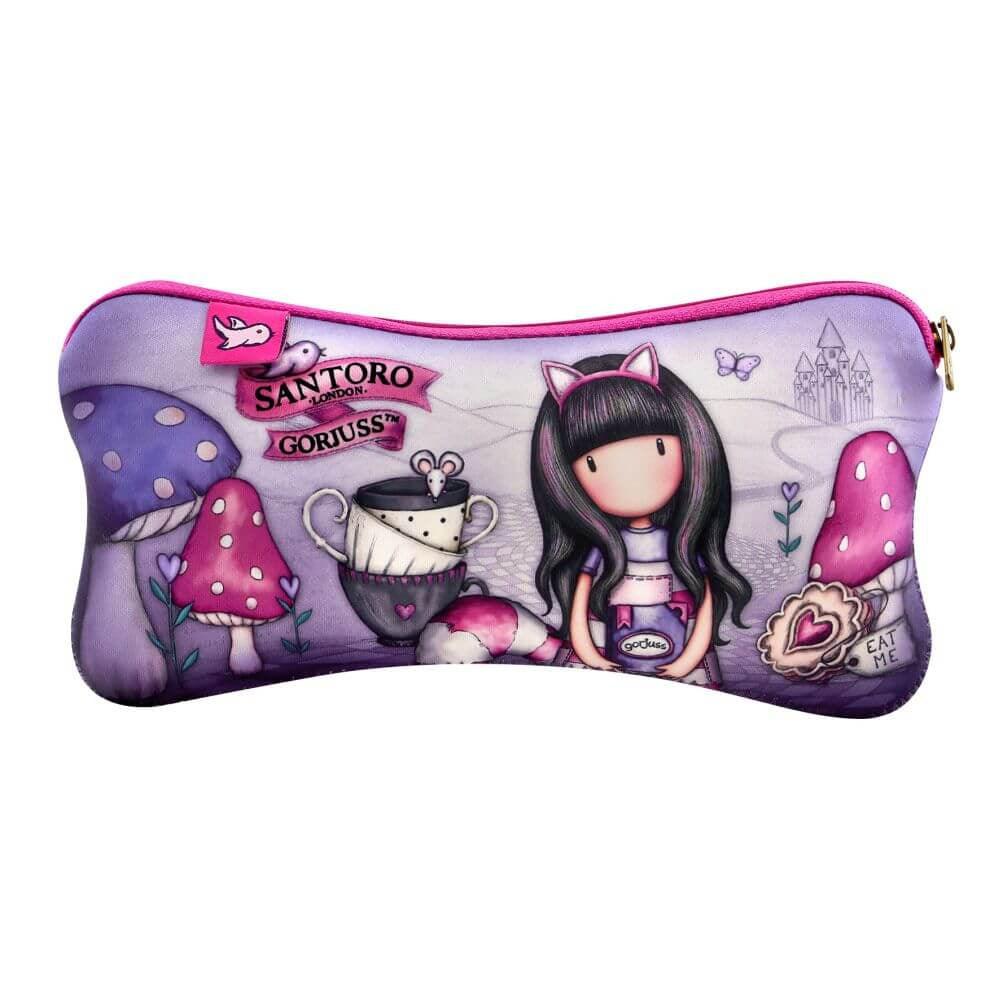Pouch accesorii Santoro Gorjuss Cheshire Cat - Nitzi.ro