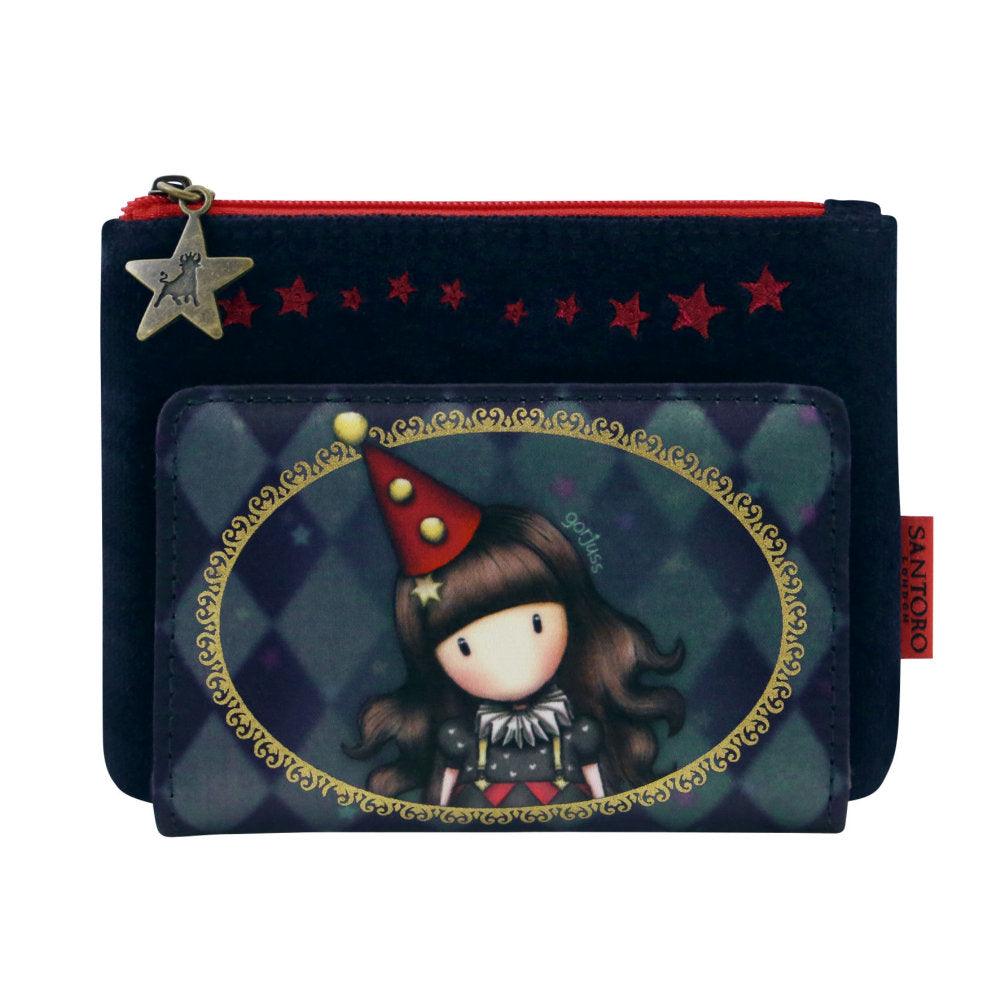 Portofel dama mic Santoro Gorjuss Circus Harlequin - Nitzi.ro
