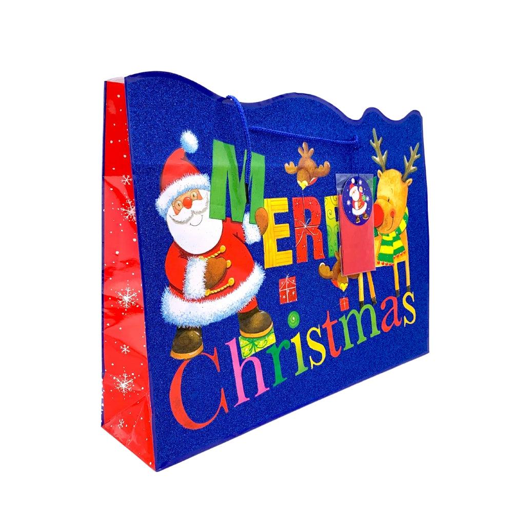 Punga cadou Merry Christmas mare - Nitzi.ro